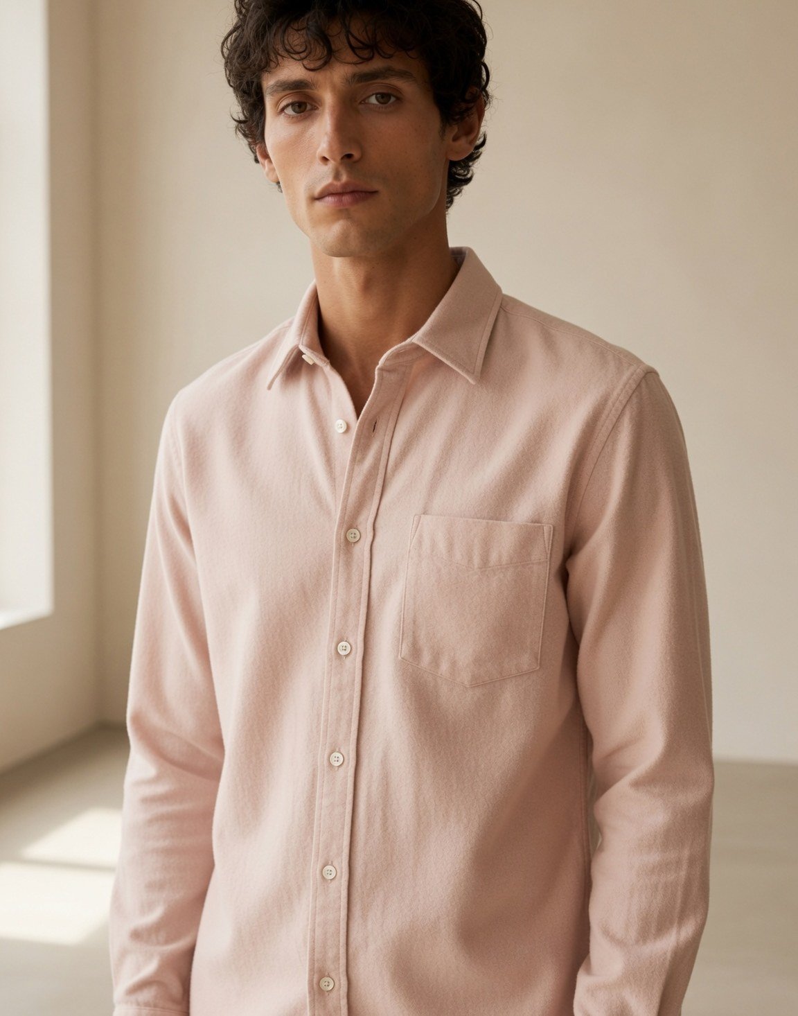 Brushed cotton shirt — view 7