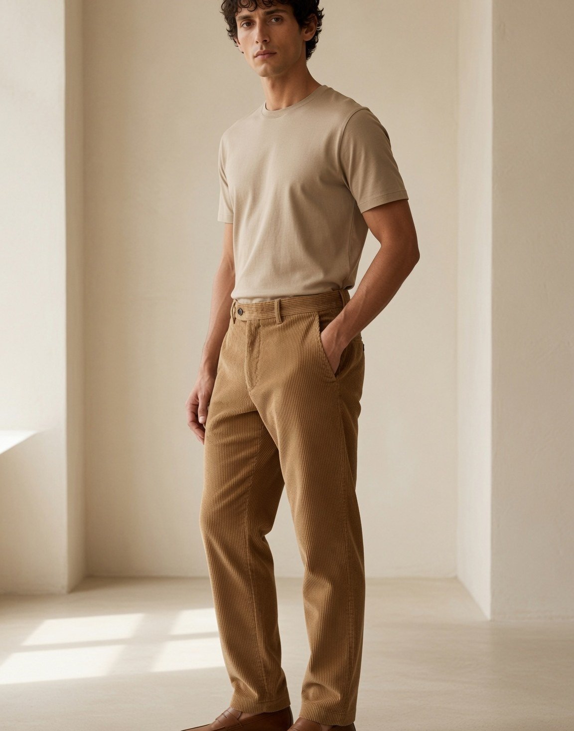 Corduroy trousers — view 4
