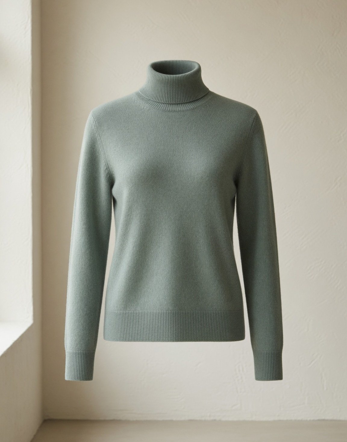 Ribbed cashmere sweater